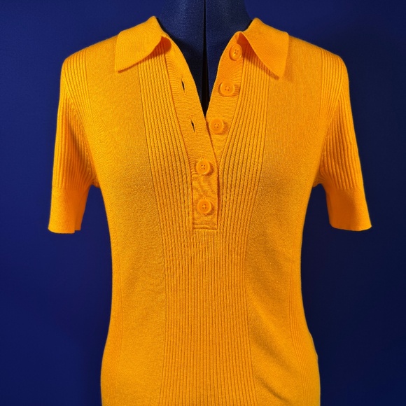 J.Crew Knit Collar Sweater short-sleeved - Picture 1 of 8